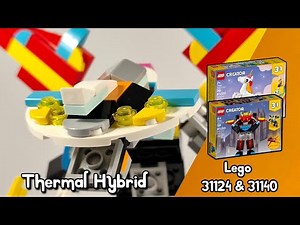 Lego 31124 & 31140 alternate build Thermal Hybrid