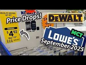 Lowe's Price Drops and Clearance Deals!