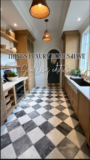 Scullery: a secondary kitchen or prep room adjacent to the main kitchen, used for messy tasks and appliance storage, allowing the main kitchen to remain pristine for entertaining or lighter activities. Sure wish I had one of these for Thanksgiving! 🦃 #luxuryhomes #raleighrealestate #raleighrealtor #buyersagent | Michelle Tucker