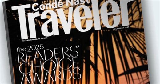 Best travel spots according to Condé Nast Traveler's 2025 Readers' Choice Awards