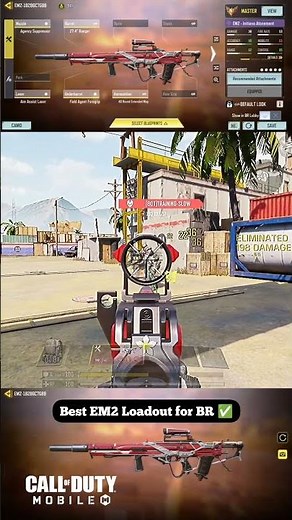 Best EM2 [Initieno Atonement] Loadout for BR | Best Assault Rifle Attachments | Call of Duty Mobile