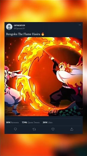 Rengoku 🔥 The Most Legendary Flame Hashira | #shorts