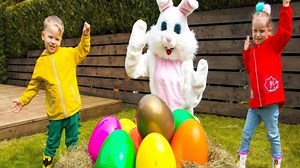 5.8K views · 114 reactions | Bunny visits Gaby and Alex for Easter Surprise Eggs Hunt. Kids pretend play & open toys. Please subscribe - https://goo.gl/nNDL8X (Toys and Little Gaby) Gaby`s and Alex`s INSTAGRAM - https://www.instagram.com/aleksgaby/ | Ngô tài | Facebook