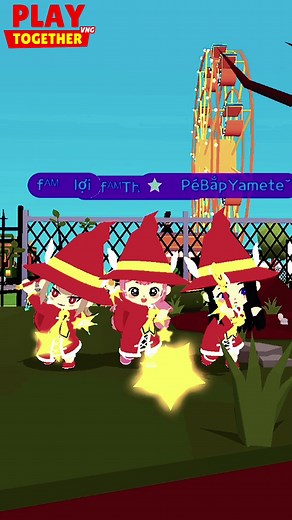 Set thời trang ma pháp trong Play Together