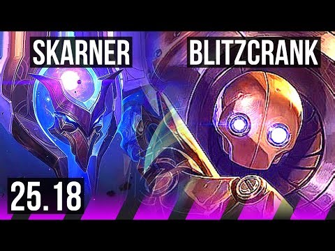 SKARNER & Draven vs BLITZCRANK & Ziggs (SUP) | 1/5/27 | NA Master | 25.18