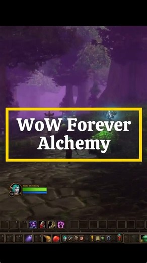 WoW Forever Beta - Alchemy Updates - #wowforever #worldofwarcraft #worldofwarcraftforever