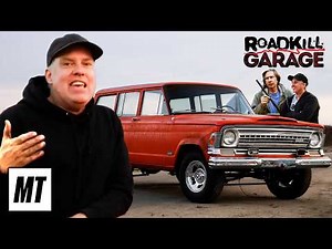 Turning this LS-powered 1970 Jeep Wagoneer into the Dragoneer! | Roadkill Garage