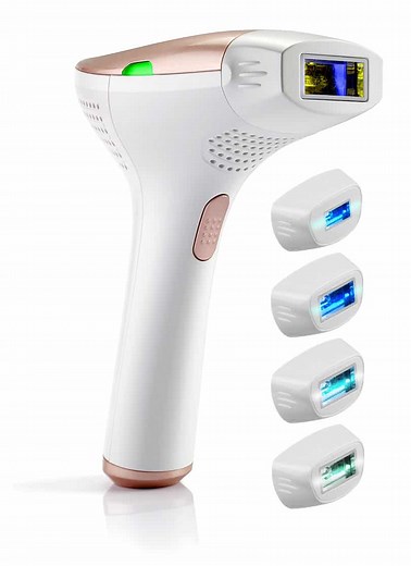 Depilator laserowy IPL B-Shine PRO, depilacja, funkcja redukcji niedoskonałości skóry, rewitalizacja skóry - BEAUTIFLY