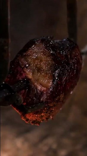 A Log Cabin In Winter