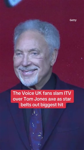 The Voice UK fans have slammed ITV’s decision to axe Sir Tom Jones after he brought the show to a standstill with a performance of his biggest hit. Click above to read in full. #showbiz #news #music #tomjones #tv