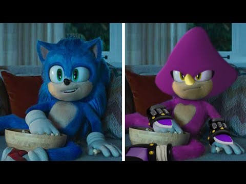 SONIC Movie 2 OLD Design VS NEW Design (ESPIO VS SONIC)