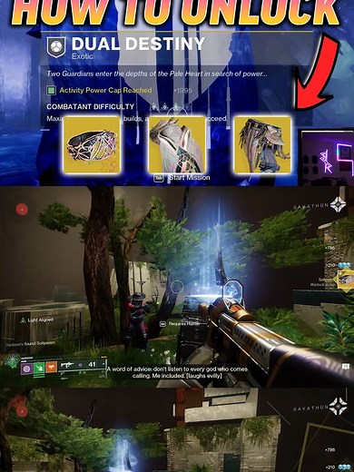 Easy Guide on how to Unlock and Complete the Dual Destiny Exotic Mission for the Exotic Class Items 👍 #destiny2 #destiny2thefinalshape #destiny2finalshape #thefinalshape #destiny2tikok #destiny2news #destiny2info #itsdavetv