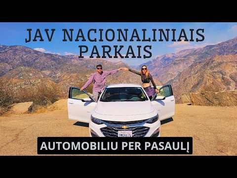 Važiuojam JAV nacionaliniais parkais! | AŽ Automobiliu per pasaulį