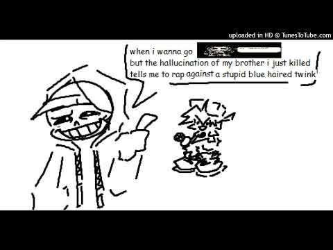 FNF Dusttale Retake ~ The Murderer (FT. Trist)