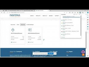 How to install Mantra MFS 110L1 ?
