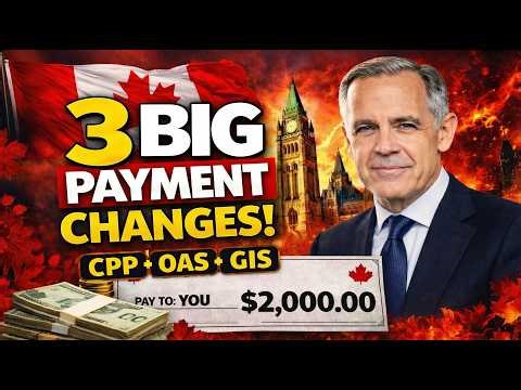 🇨🇦 3 Big Changes to Your CPP, OAS and GIS Payments This March 2026 – Don't Miss This!