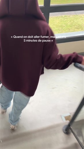 Quand la pause de 5 minutes nous empêche de fumer
