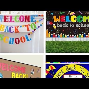 School Board Decorations//Welcome Back to School