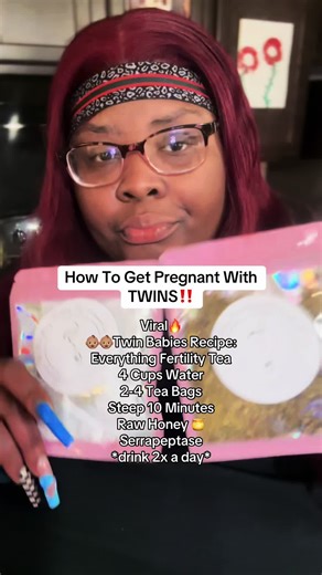 Fertility Tea Recipe for Getting Pregnant with Twins