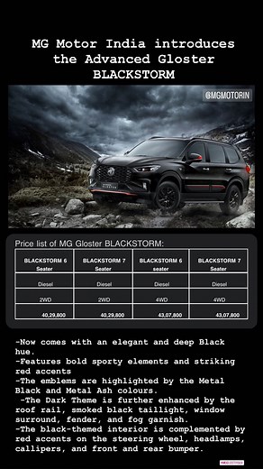 1K views · 29 reactions | MG Motor India introduces the Advanced...