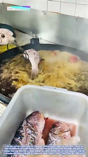 Fish on Fire: How a Master Chef Transforms a Fresh Catch into a Crispy Golden Delicacy!