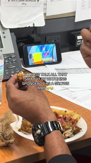 Hilarious Boss Moments Watching SpongeBob