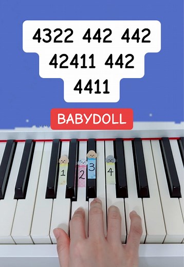 Babydoll - Dominic Fike Piano Tutorial for Beginners