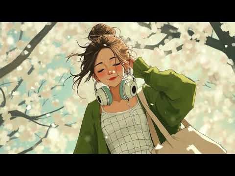 Warm Spring Vibes 💮Gentle Chillhop Lofi for Happy & Positive Energy