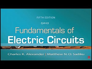 Practice Problem 4.9 Fundamental of Electric Circuits (Alexander/Sadiku) 5th Edition | Engineers Inn