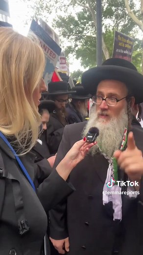 Full interview with Rabbi Dovid Feldman at the Free Palestine protest/ march to the UNGA in NYC. #UNGA #palestine #israel #trump #netanyahu