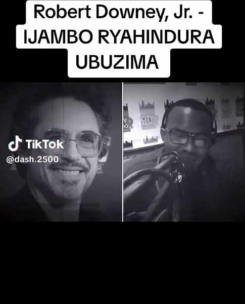 IJAMBO RYAHINDURA UBUZIMA - Robert Downey, Jr.