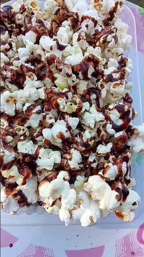 Chocolate popcorn recipe