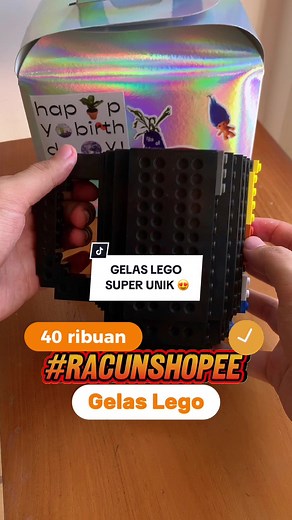 Gelas Lego Unik untuk Hiasan dan Minum