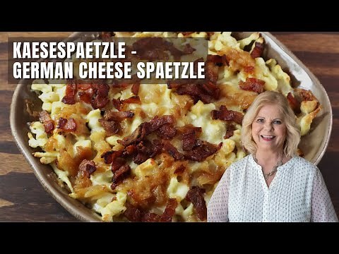 How to make Kaesespaetzle – German Cheese Spaetzle