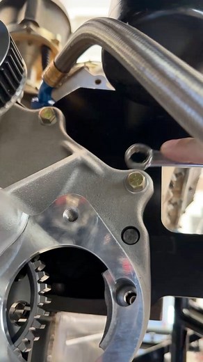 Routing oil lines and fitting parts! 🏎️ #racecar #racing #dirtlatemodel #motorsports #dirttrackracing #dirtracing #mechanic #permatexpartner #teampermatex | Fletcher Wulff Racing