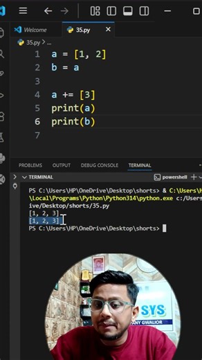 Python Shock 😱 | Same List, Dono Change Ho Gaye! | Interview Trap 🔥 #coding #interview #datascience