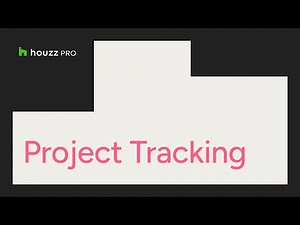 Project Tracking - Schedule, Tasks, Daily logs - Houzz Pro Bootcamp