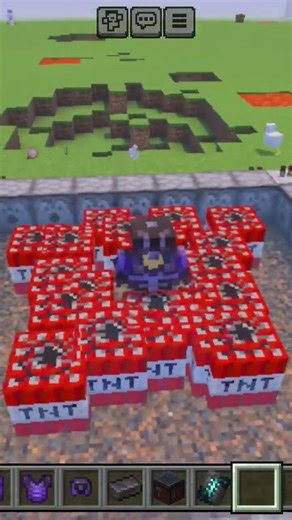 I lunch the best Armor in the game #tnt #minecraft