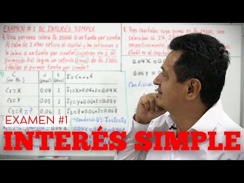 EXAMEN DE INTERÉS SIMPLE 📊 Aprende y acierta paso a paso 💡
