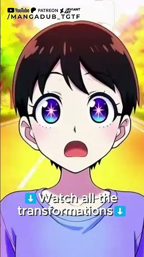 Slime Girls TF⬇️ Male to Female Transformation Animation #genderbender #anime #tgtf