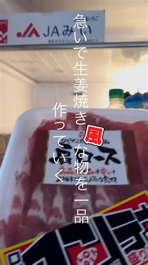 【かんたん酢】生姜焼き風な酒のアテを作っていく #かんたんレシピ #料理 #おつまみ