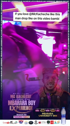 @McKacheche live in concert at university inn mbarara @Shakz boutique mbarara🧥👖 @MC Kacheche live experience #tiktokuganda🇺🇬🇺🇬🇺🇬 #foryoupage❤️❤️ #tiktokviral #viralvideos #isingirotv