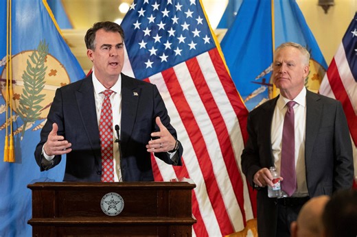 Oklahoma’s governor picks energy executive Alan Armstrong to fill US Senate seat through end of year