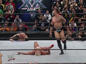 When The Rock and Mick Foley faced Evolution in a handicap match and they gave us this iconic moment 😂 Man, this Era was pure entertainment 😭 We appreciate your engagement. To show continued support, please utilize the link to explore and purchase WWE merchandise. 25% Off Your Order 😊 ➡️ https://wwe-shop.sjv.io/y2mePG #wwe #smackdown #wweraw #romanreigns #nxt #sethrollins #aew #johncena #wwenetwork #wrestlemania #wwesmackdown #randyorton #wweuniverse #brocklesnar #sashabanks #prowrestling #un