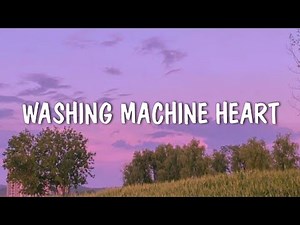 Mitski - Washing Machine Heart / Toss your dirty shoes in my washing machine heart (Lyrics) 4K