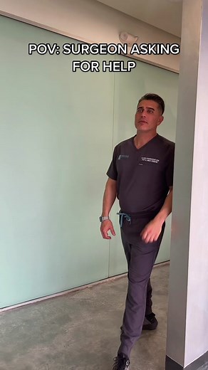 Yeah Doc, you may as well do it yourself. #doctor #surgeon #pov #fyp #funny