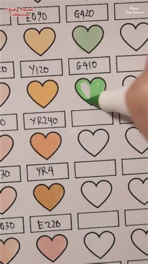 Color Swatch: Ohuhu Alcohol Marker 90 pastels color collection p4 Let's make a color swatch toget...