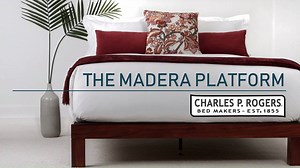 Subtle design details, the highest quality materials and artful execution have been combined to create our Madera platform bed. | Charles P. Rogers Beds | Facebook