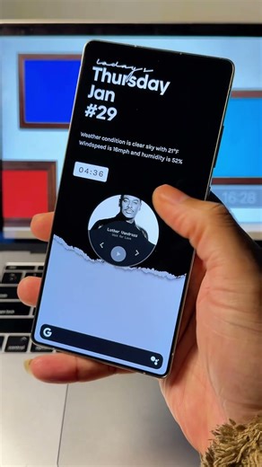 Samsung S25 Ultra Home Screen Customization / Nova Launcher setup #kwgtwidgets #customization