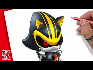 how to draw METAL SONIC 3.0